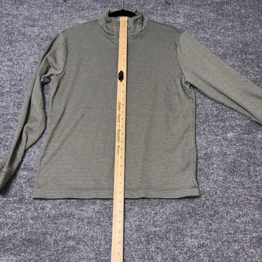 Vineyard Vines Bluffs Quarter Zip Pullover‎ Men's Small Green OTG Sweater - Picture 11 of 16